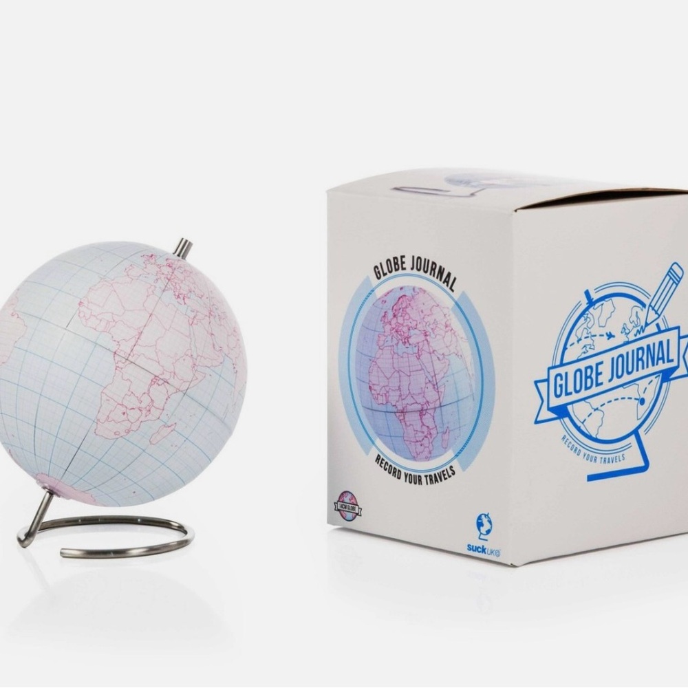 New Globe Journal - Pink and White